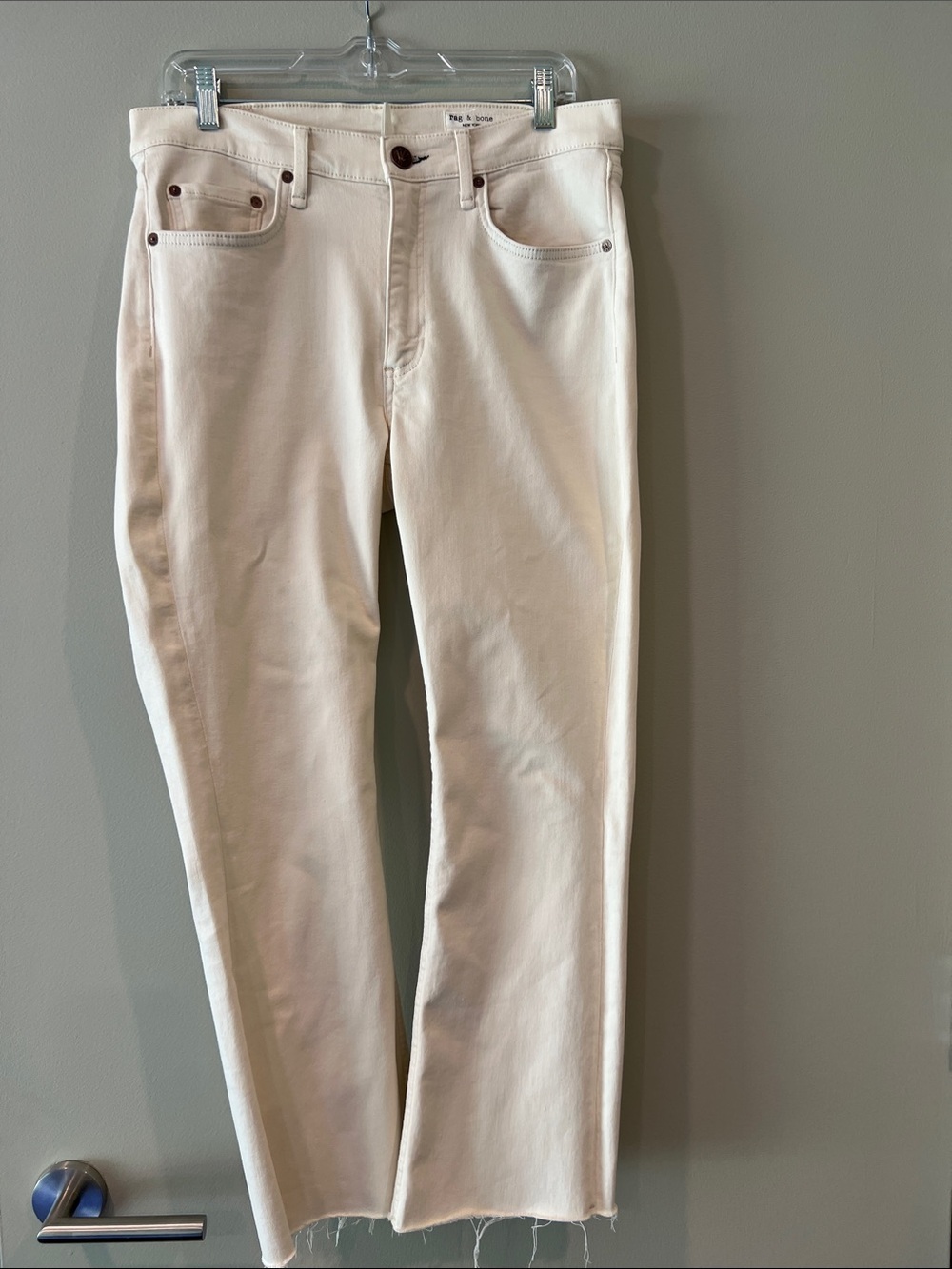 Rag & Bone Payton midrise ankle boot cut jeans